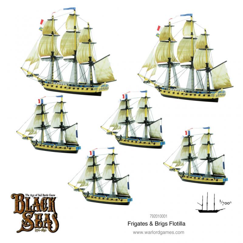 Discount Black Seas: Frigates & Brigs Flotilla (1770-1830) | The Outpost