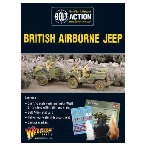 British Airborne Jeep & Trailer 1