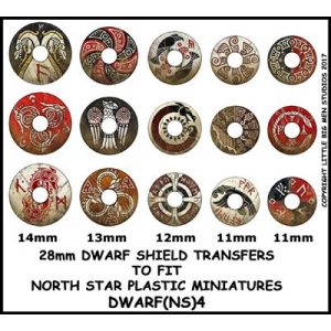 Dwarf Shield Transfers 4 1