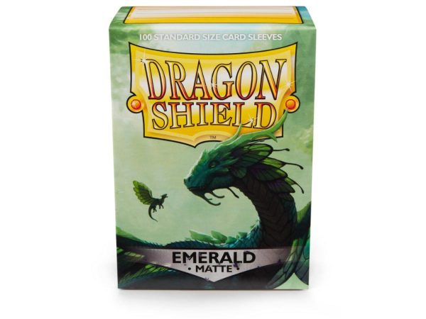 Dragon Shield Sleeves Matte Emerald (100) 3