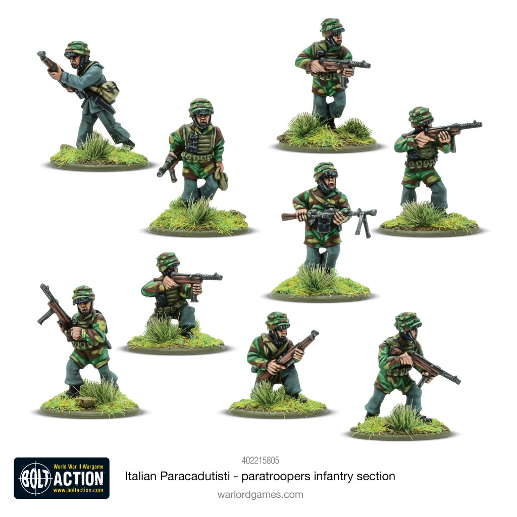 Discount Italian Paracadutisti paratrooper infantry section | The Outpost