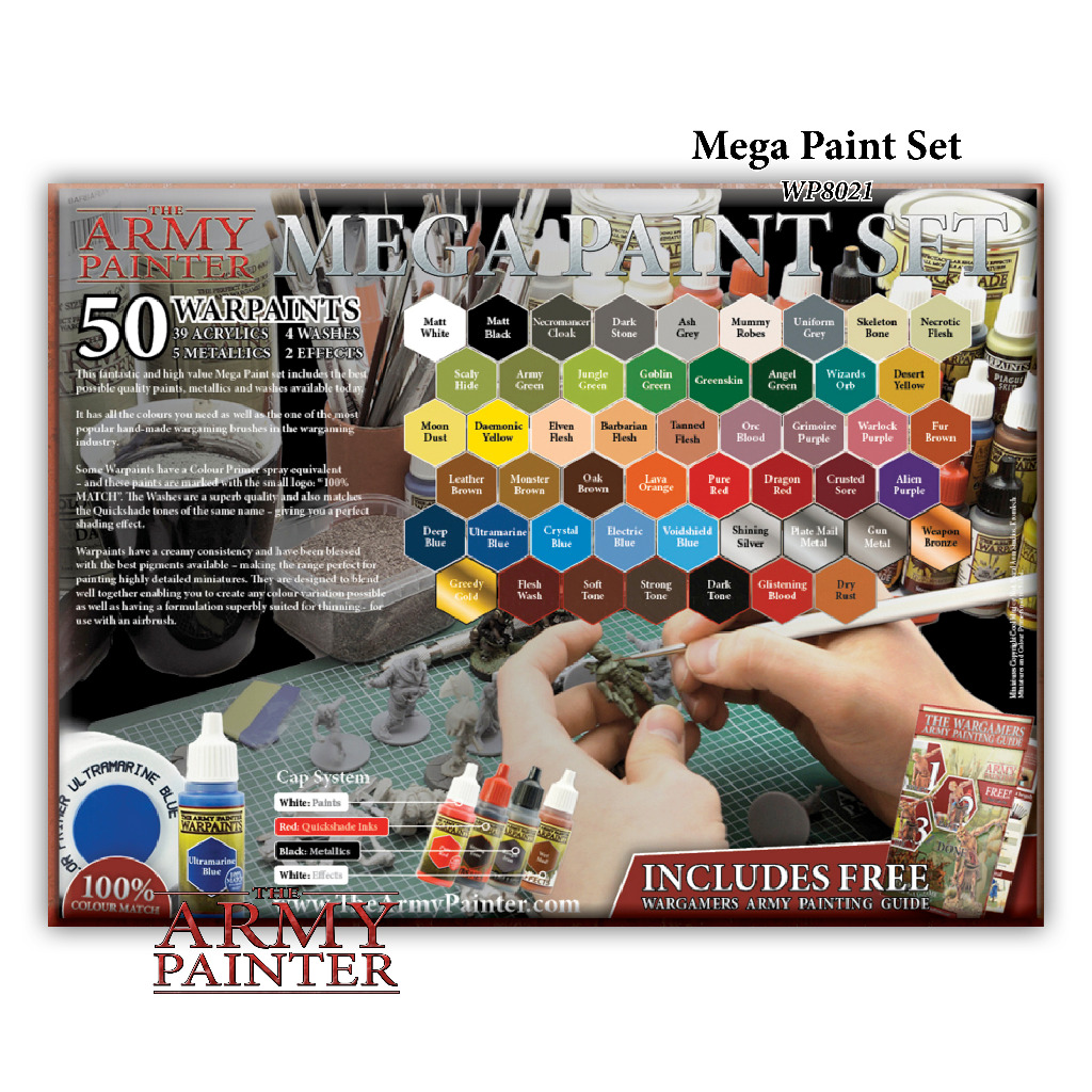 The Army Painter - Warpaints Mega Paint Set III