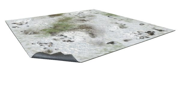 Winter Snowscape Gaming Mat 3x3 1