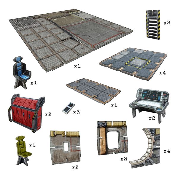 Frontier Floor Tiles Pack 1