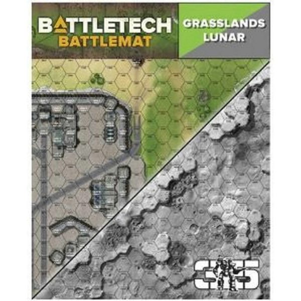 BattleTech: Battle Mat Grasslands Lunar 1