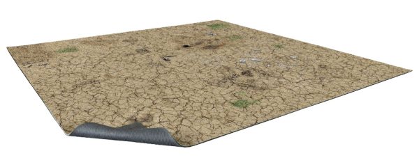 Desert Wasteland Gaming Mat 2x2 1